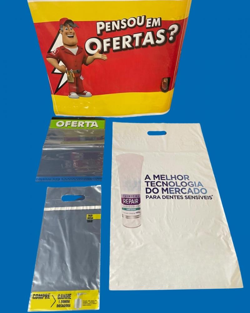 Embalagem plástica promocional