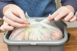 Saco plástico biodegradável